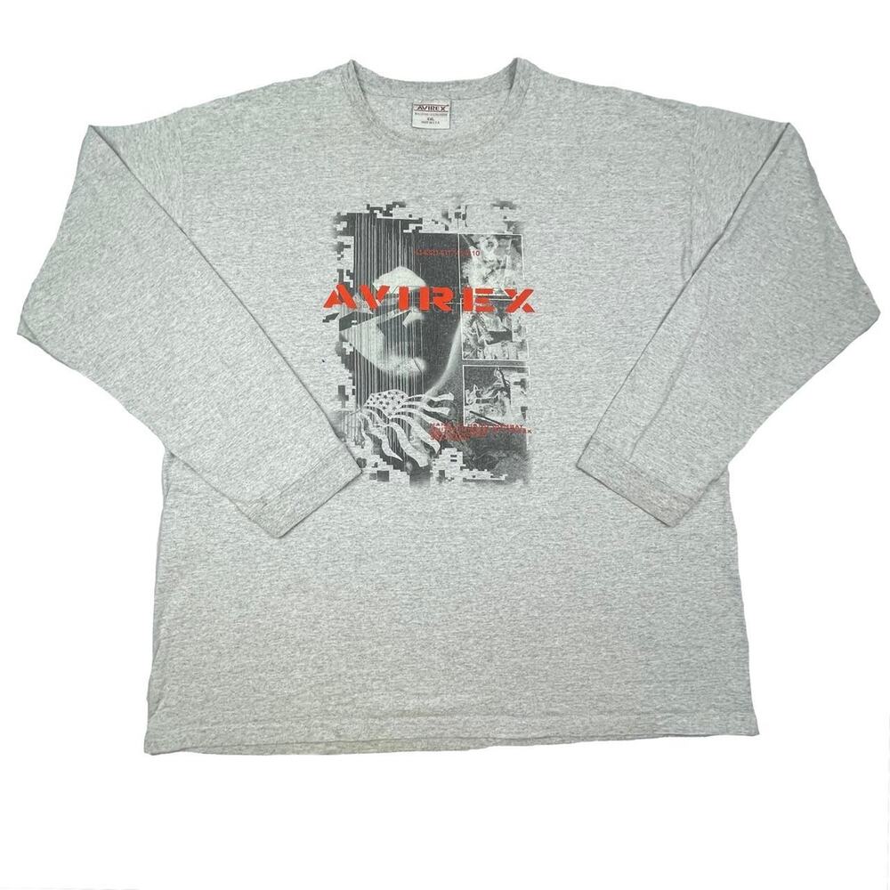 Vintage avirex shirt y2k